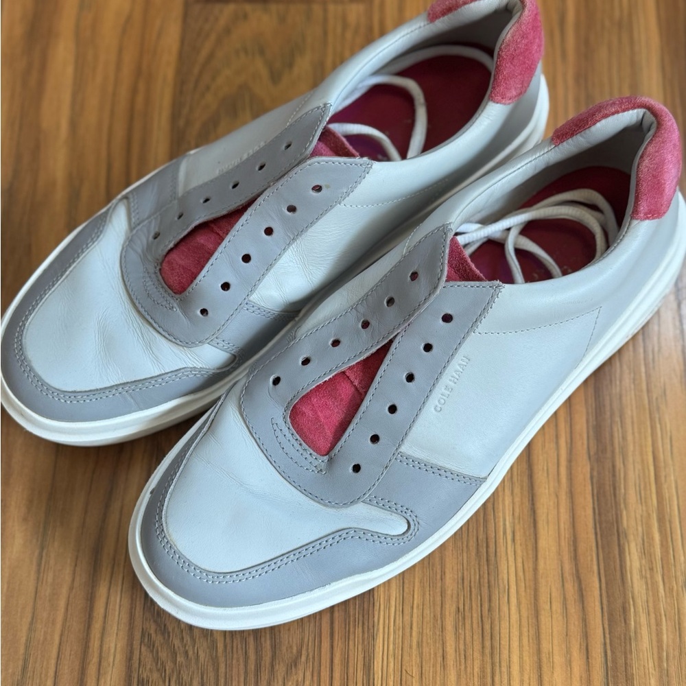 Cole Haan Women’s Gray and Pink Golf Shoes